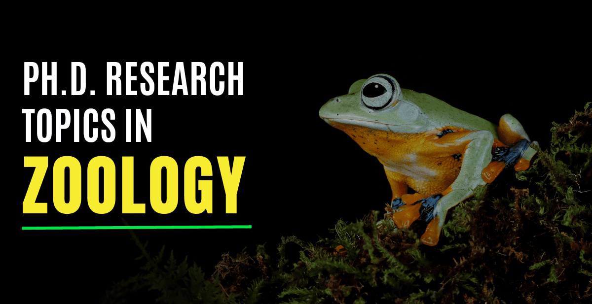 Ph.D. research topics in zoology