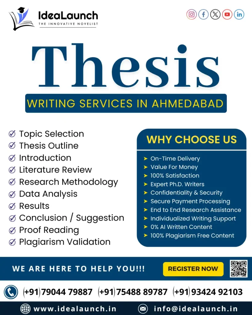 Thesis writing Services in Ahmedabad