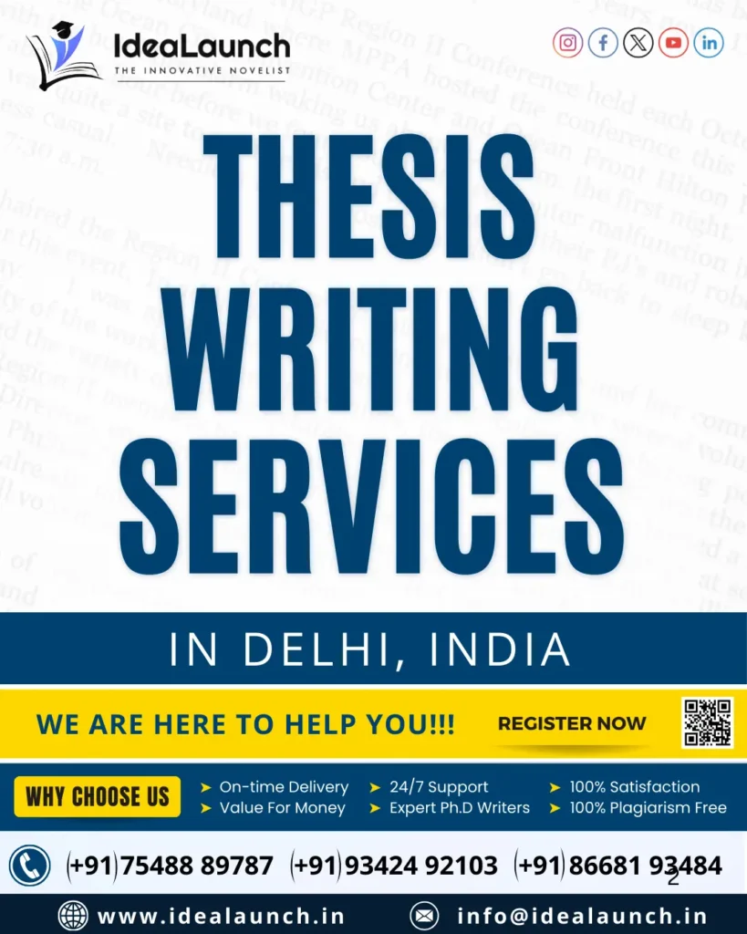 Thesis Writing Services in Delhi