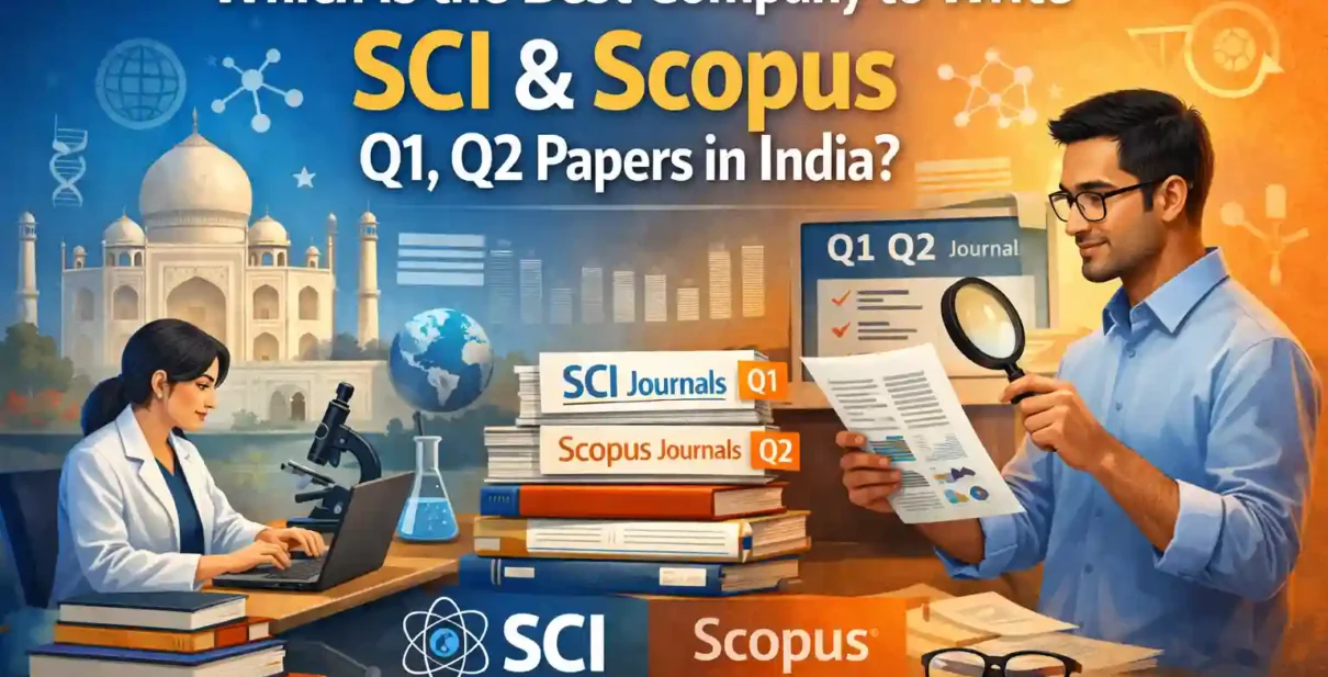 Which Is the Best Company to Write SCI & Scopus Q1, Q2 Papers in India?