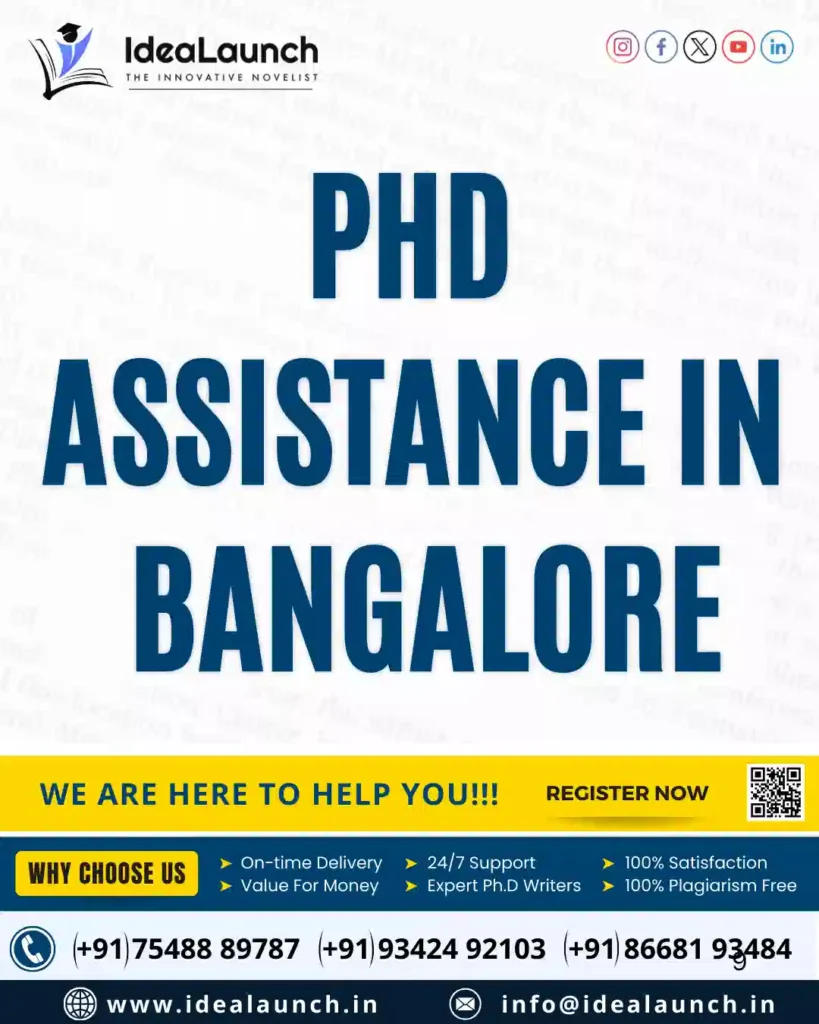 PhD Assistance in Bangalore
