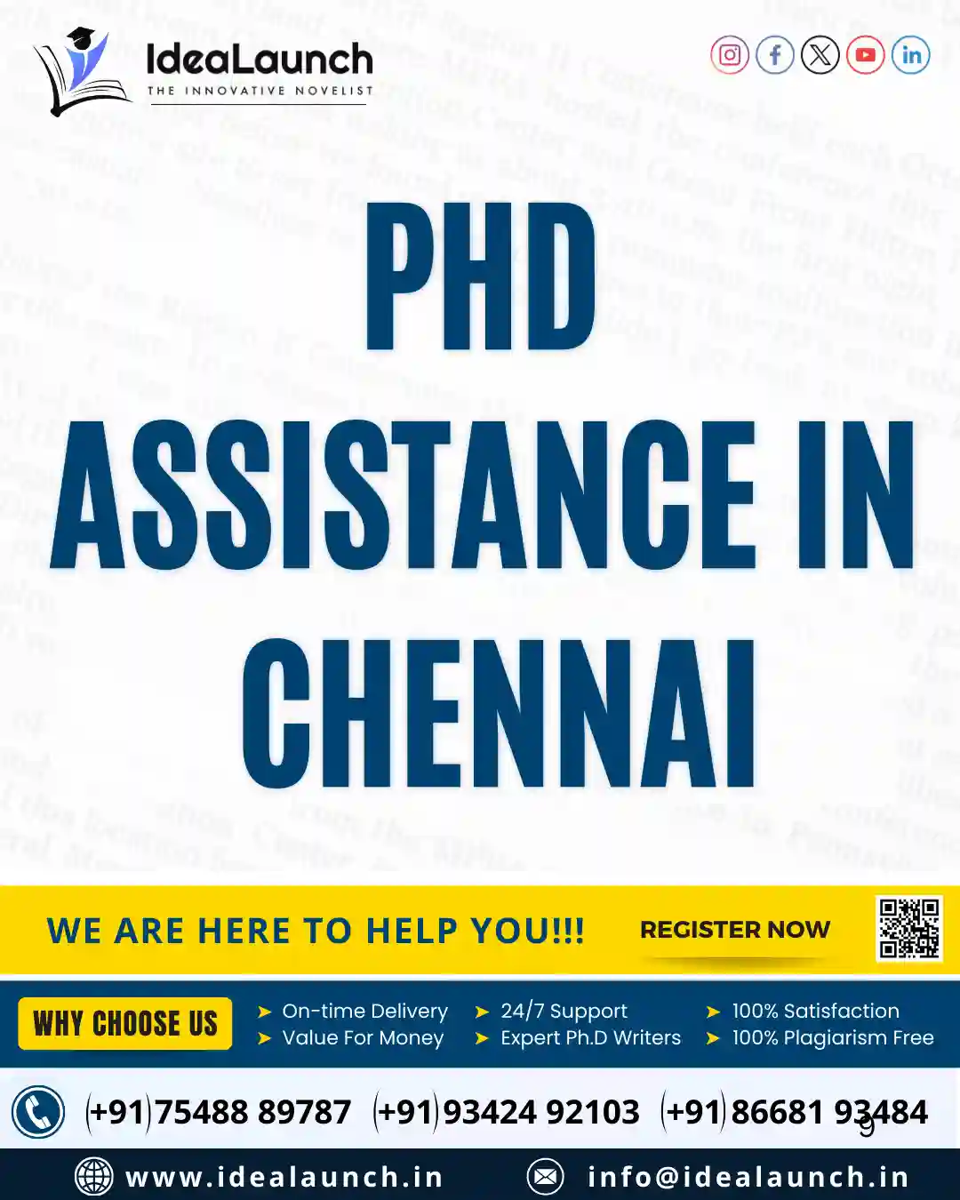 Best PhD Assistance in Chennai – Anna Un...