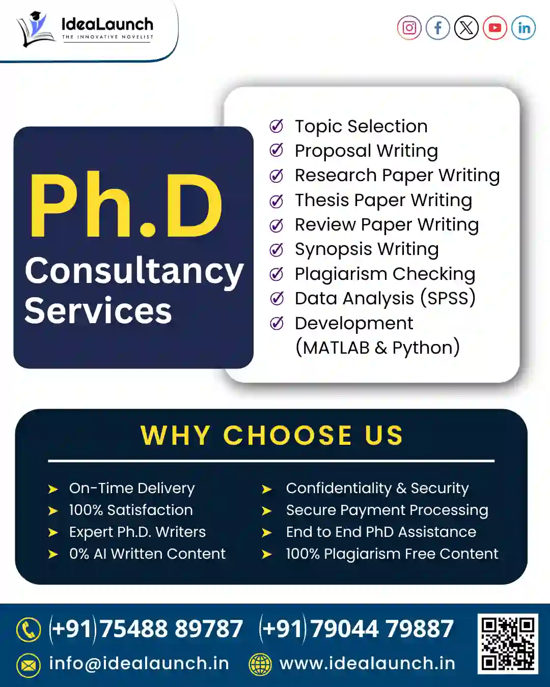 PhD Consultancy Services India | From Pr...