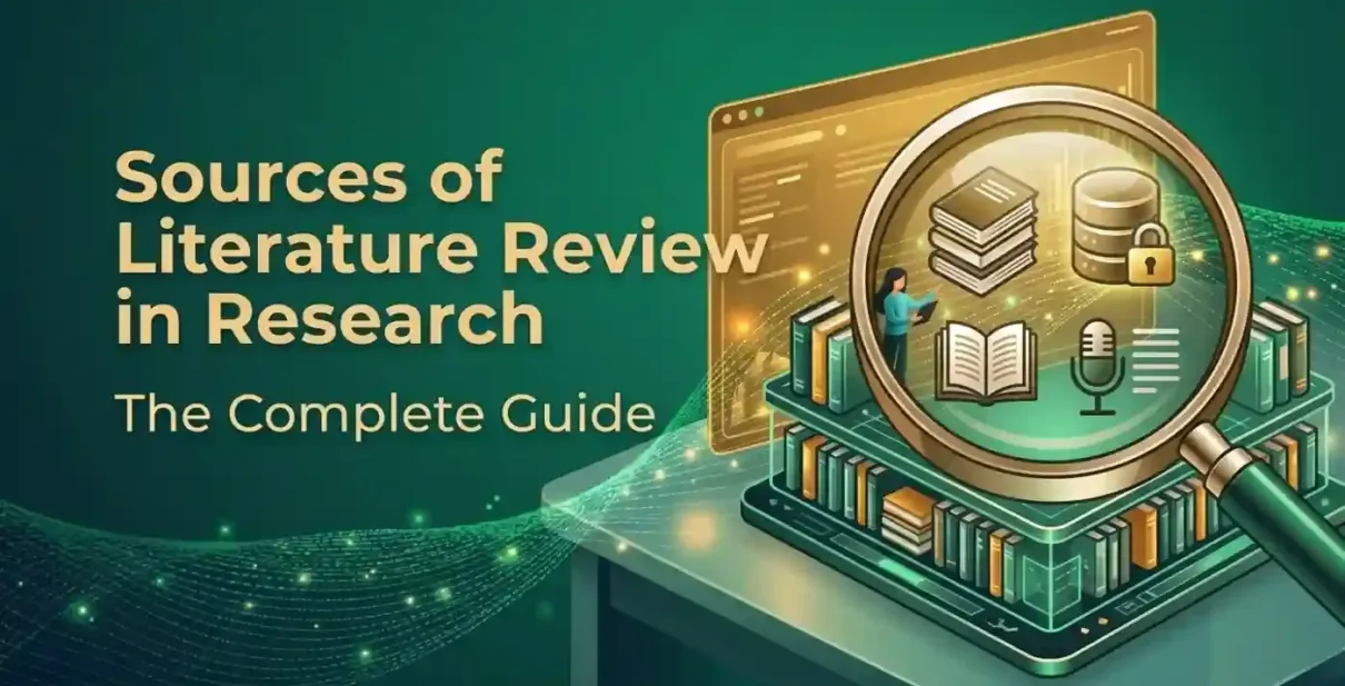 Sources of literature review in research