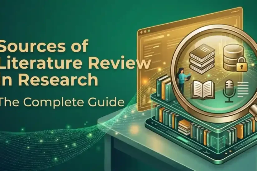 Sources of literature review in research