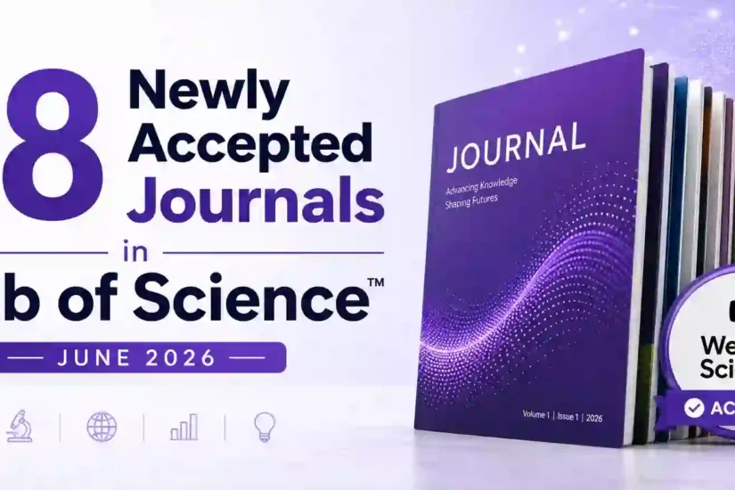 Newly Accepted Journals in Web of Science — June 2026