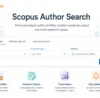 Scopus Author Search