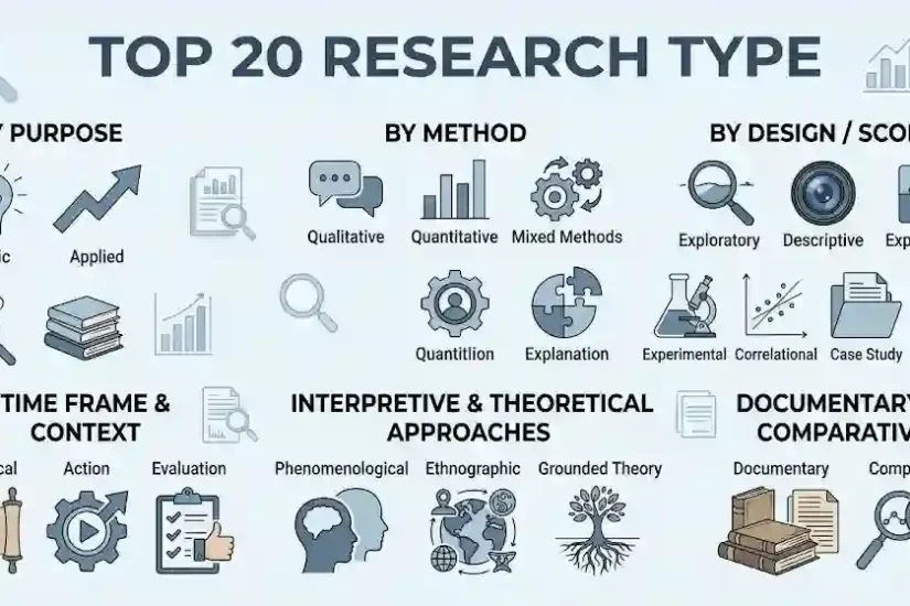 20 Types of Research