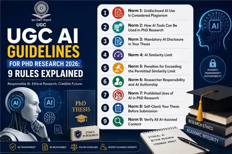 UGC Norms on AI Usage in PhD – 2026
