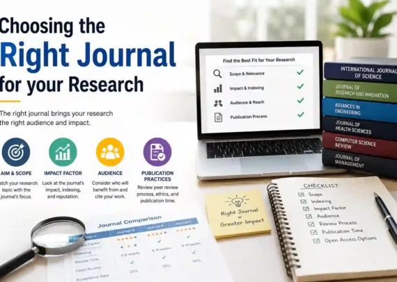 Choosing the right journal for your research