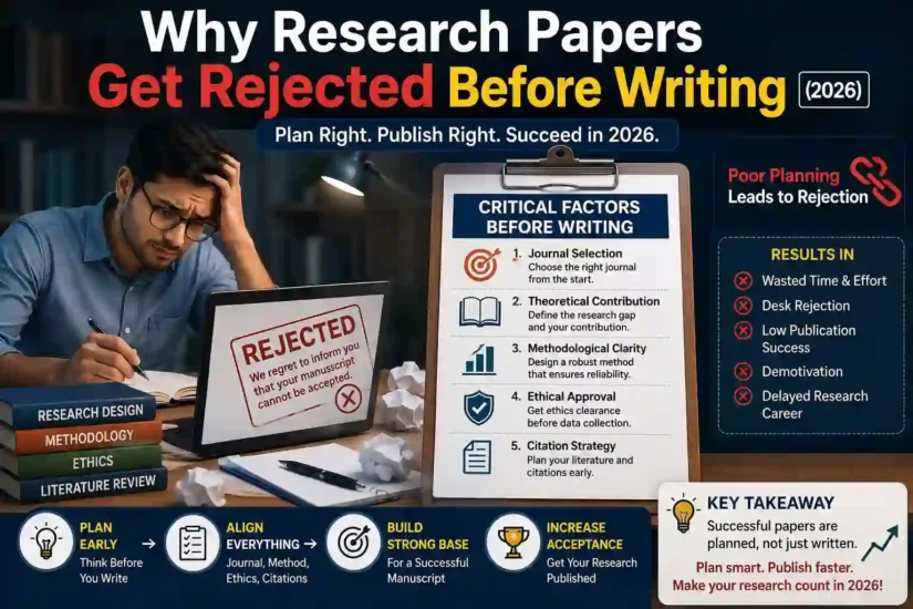 Publishing Research Begins Before Writing the Paper