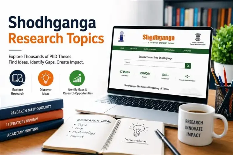 shodhganga research topics