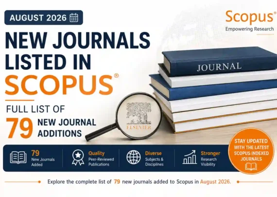 Scopus new journals august 2026