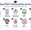 Top PhD Universities in India
