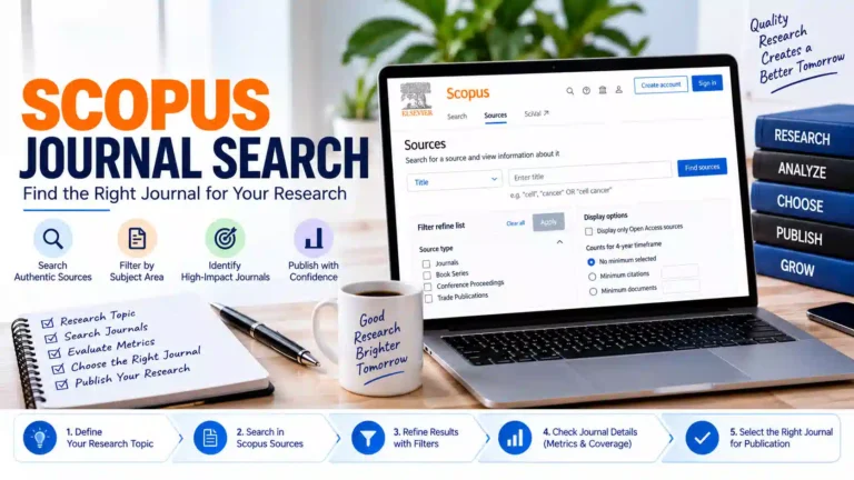 Scopus Journal Search 1 Scopus Journal Search - IdeaLaunch