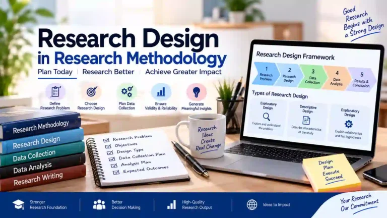 Research design in research methodology