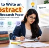 How to Write an Abstract for a Research Paper