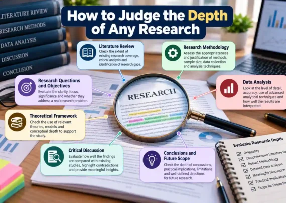 How to Judge the Depth of Any Research