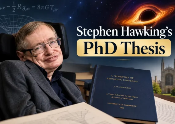 Stephen Hawking's PhD Thesis
