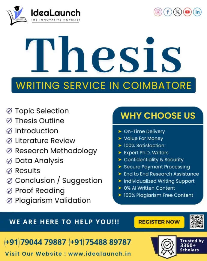 Thesis Writing Services in Coimbatore